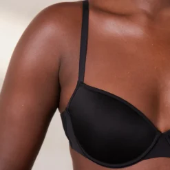 Your Everyday T-shirt Bra & Thong/Briefs Set - Black