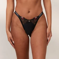 Zalia Thong - Black